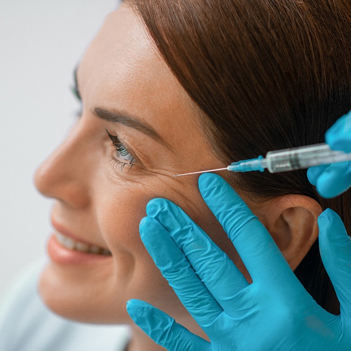 Woman getting BOTOX®