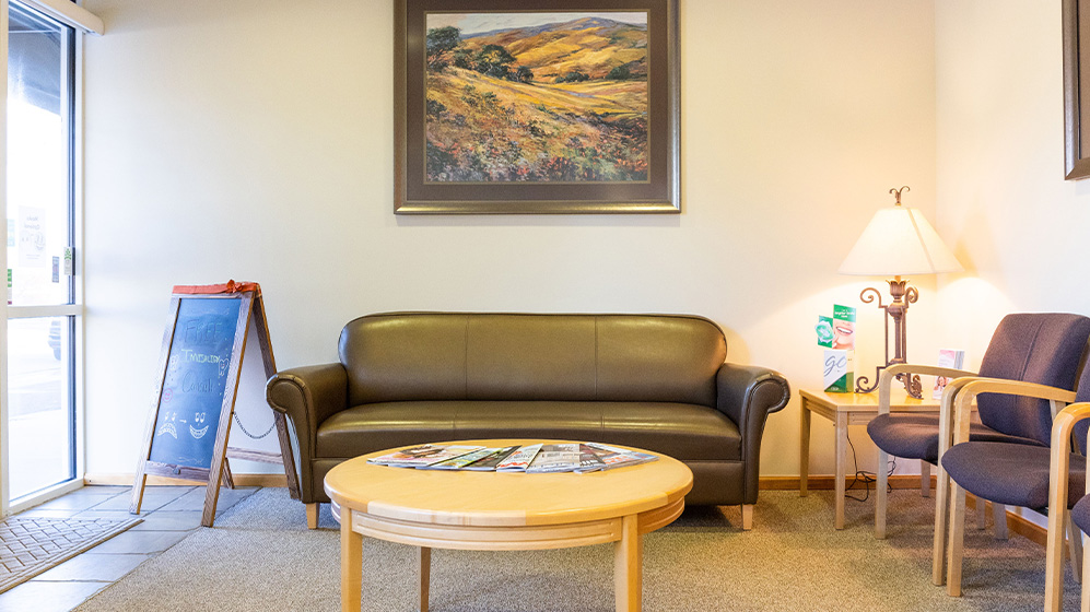 Dental exam room